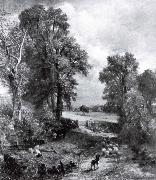 John Constable The Cornfield oil